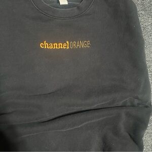 Frank ocean embroidered Channel Orange Sweatshirt men’s small
